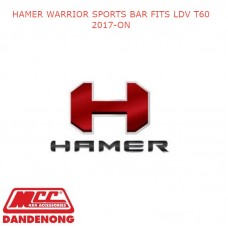 HAMER WARRIOR SPORTS BAR FITS LDV T60 2017-ON